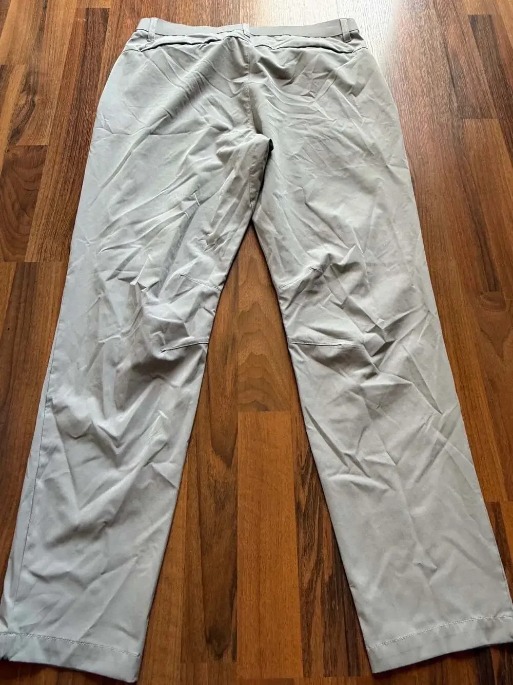 Fabletics Men's Performance Straight Leg Tech Pants Gray Size 33x32